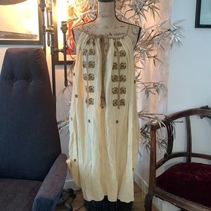 Isabel Marant Indian gauze dress vintage 38